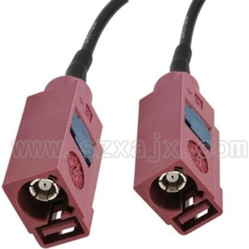 JX connector GSM Antenna Extension Cable Fakra "D" Female Jack to Female RF Pigtail RG174 Cable 0.5M 1M 2M 3M 5M 6M 8M 10M 15M