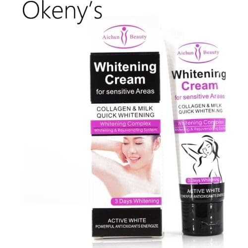 Beauty Body Creams Armpit Whitening Cream Between Legs Knees Private Parts Whitening Formula Armpit Whitener Intimate