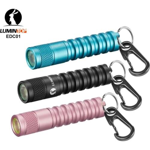 Lumintop EDC01 Mini Keychain Flashlight Cree XP G3 R5 LED Max 120 lumens Outdoor Hiking Portable Pocket Torch Light