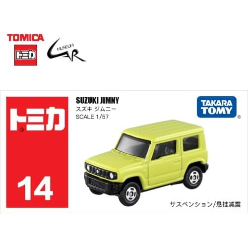 TAKATA TOMY/ TOMICA Diecast Alloy Car Model Tomica Toy Vehicles 14 SUZUKI JIMNY SUV