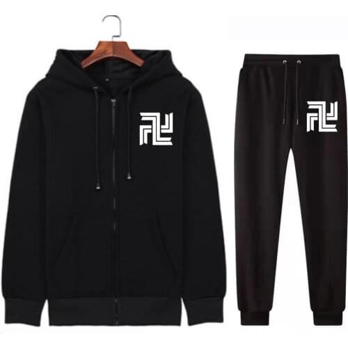 Tokyo Revengers Print Two-piece Fashion Hooded Sweatshirt Sportswear Mens Track Suit Hoodie Autumn Winter Clothes Hoodie + Pant