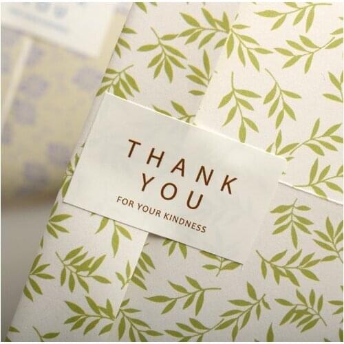 Wholesale 800pcs/lot Simple "Thank You" Seal label,Stickers for Bakery Gift Wrap,Bags,Envelopes,Wedding