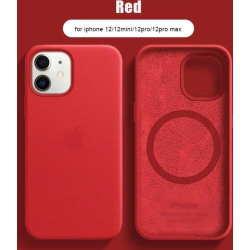 1:1 Genuine case for iphone 12 mini pro max case cover with Boot animation Automatic adsorption for iphone 12 pro