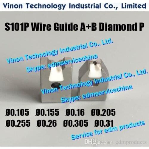 3089195 edm Wire Guide A+B (diamond) d=0.205mm, S101P New style of Die guide 0205766 diamond offers longer life,high performance