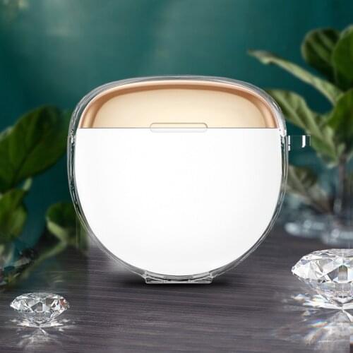 Clear Soft Silicone Crystal TPU Case For Baseus AirNora Earphone Cover Charging Box Bags No Watermarks W/ Anti-lost Hook