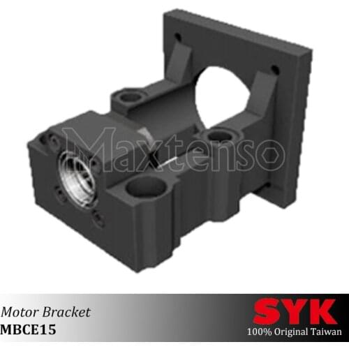SYK Professional Motor Bracket Support Unit for ball screw housing MBCB15-D/DP/E/EP stepper servo motor with BF15 and Coupler