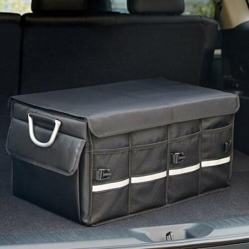 Car trunk storage box folding car interior storage car trunk storage artifact vehicle supplies sorting box