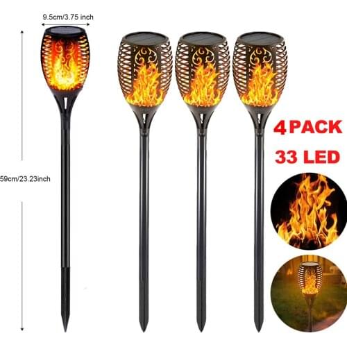 1/8 pcs Solar Flame Lights Outdoor Led Solar Garden camp Light Colorful Flame Torches Lamp For Courtyard Garden Balcony lanterns