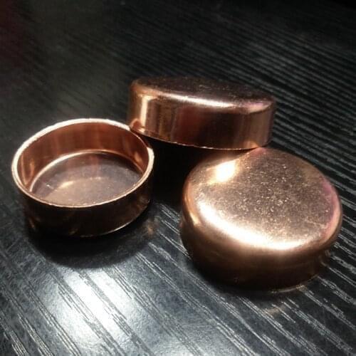 1 PC 16x1mm Copper End Cap Stop End Feed Pipe Fitting Plumbing for gas water oil