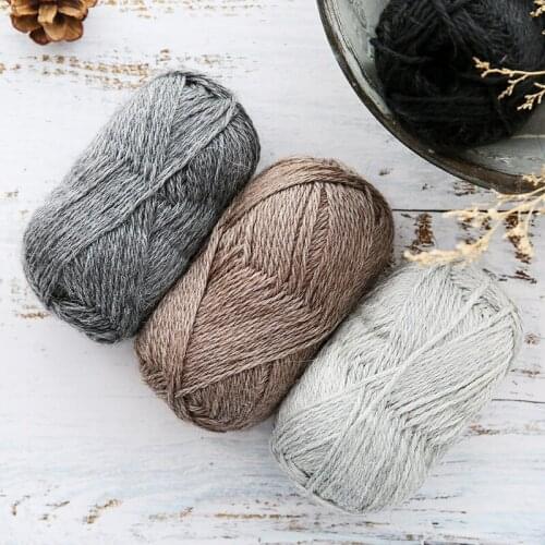 50g/ball Crochet Yarn Quality Hand-Knitting Thread for Cardigan Scarf Suitable Knitting Yarn Light Weight Yarn