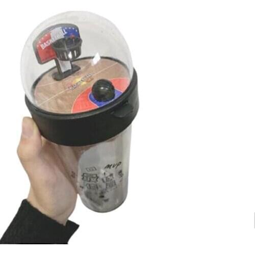 500ml Cartoon Plastic Water Bottle With Basketball Game Lid kawaii Milk Leak-proof Water Cup For Kids Student To School Gift