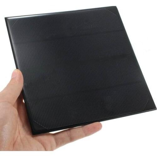 6V 4.5W 520mAh Monocrystalline Mini Epoxy Solar Panel Photovoltaic Panel