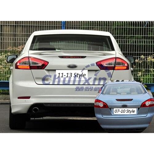 1 pc The carbon fiber car stickers of High mounted stop lamp High brake lights for FORD MONDEO 2007-2010 and 2011-2013