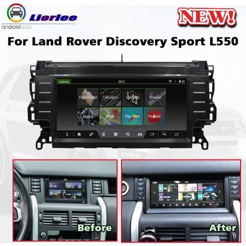 Car Multiemdia DVD Player For Land Rover Discovery Sport L550 2016-2020 Android Radio Stereo IPS Carplay 4G WIFI GPS Navigation