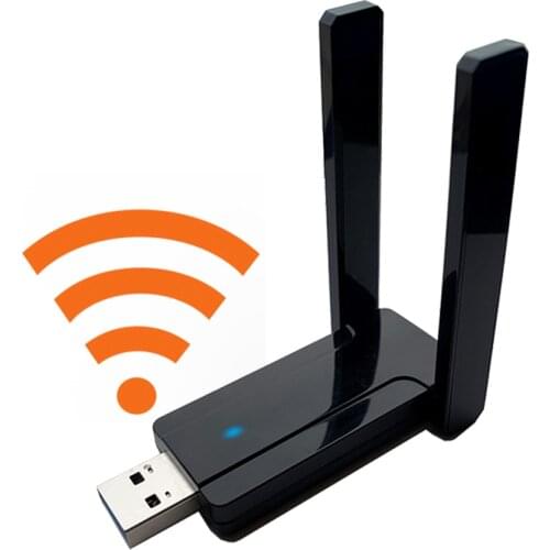 Wireless WiFi Receiver 1200M Rtl8812bu USB External Dual Band Gigabit Network Card Anti-interference Wifi Adapter