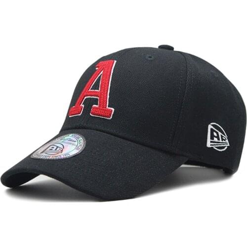 New 3D A Letter Embroidery Baseball Cap Fashion Hip Hop Peak caps Trucker hat Mens Womens Casual Outdoor Adjustable Golf hats