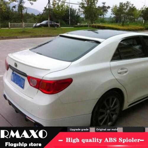 For TOYOTA Mark Roof Spoiler 2011-2016 Mark High Quality ABS Material Car Rear Wing Primer Color Rear Spoiler