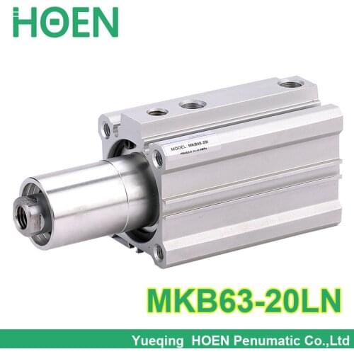 MKB63-20LN MKB Series Double acting Rotary Clamp Air Pneumatic Cylinder MKB63*20LN