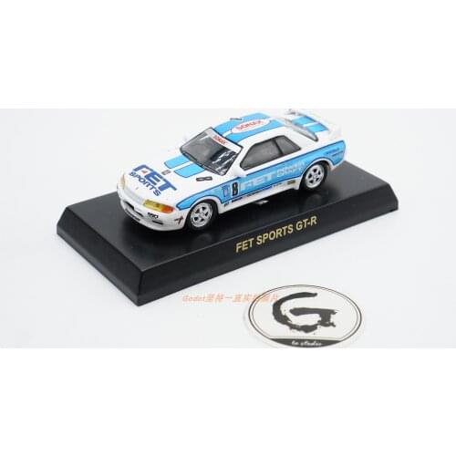 Kyosho 1/64 Nissan GTR Diecast Collection of Simulation Alloy Car Model Children Toys