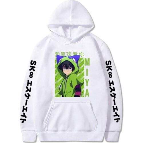 SK8 Infinity Kawaii Janpan Anime Hoodie Causal Popular Teenager Sweatshirt Unisex Man and Woman Plus Size