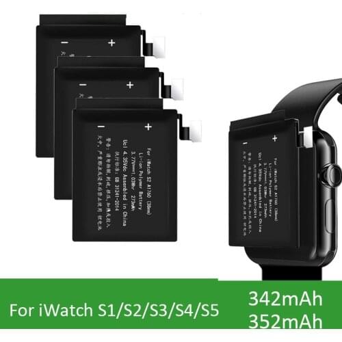 38mm 42mm Replacement Battery For iWatch Series 1 2 3 4 5 A1579 A1760 Real Capacity Bateria for Apple Watch S1/2/3/4/5 battery