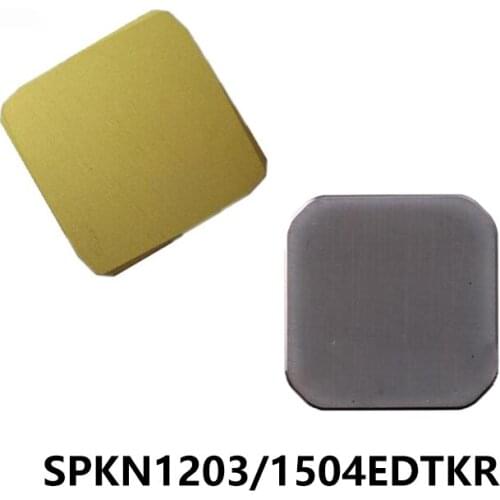 Carbide Inserts SPKN SPKN1203EDTKR YBM351 SPKN1504EDTKR SPKN1904EDSKL YBG202 YD201 YBC301 SPKN1203 SPKN1504 Lathe Cutter CNC