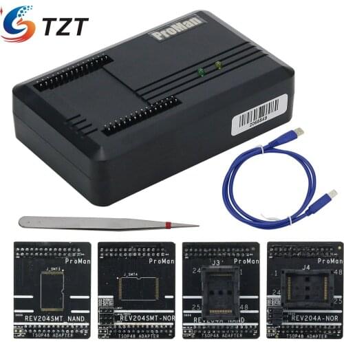 TZT Flash Programmer For TSOP48 NAND Flash LCD Writing Reading TSOP56 Flash NOR Chip