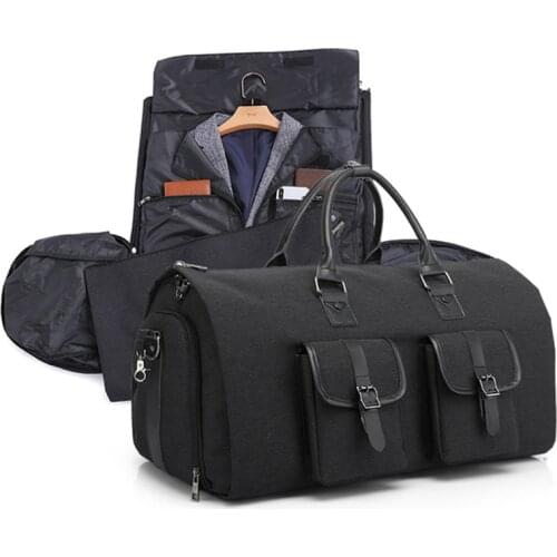 Waterproof Foldable Mochila Gym Sack Men Fitness Bag Travel Suit Storage Tote Clothes Chaussure Sportbag with Shoes Compartment