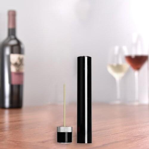 Air Pump Wine Bottle Opener Safe Portable Stainless Steel Pin Cork Remover Air Pressure Corkscrew Kitchen Tools Bar Accessories