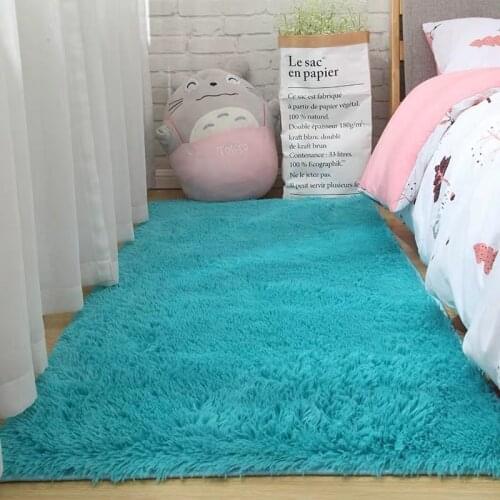 High Quality Thick Faux Fur Soft Fluffy Plush Carpets Rug for Living Room Bedroom Sofa Bedside Home Decor Area Rugs Floor Mat