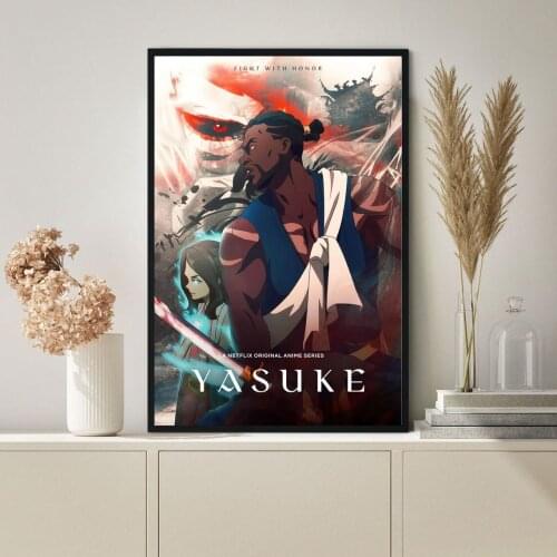 Yasuke Anime Movie Poster Canvas Print Art Wall Painting Home Decoration Gift