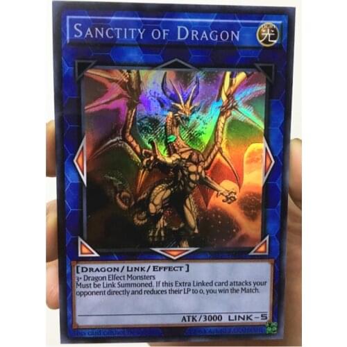 Yu Gi Oh Sanctity of Dragon 2017 Prize English DIY Toys Hobbies Hobby Collectibles Game Collection Anime Cards