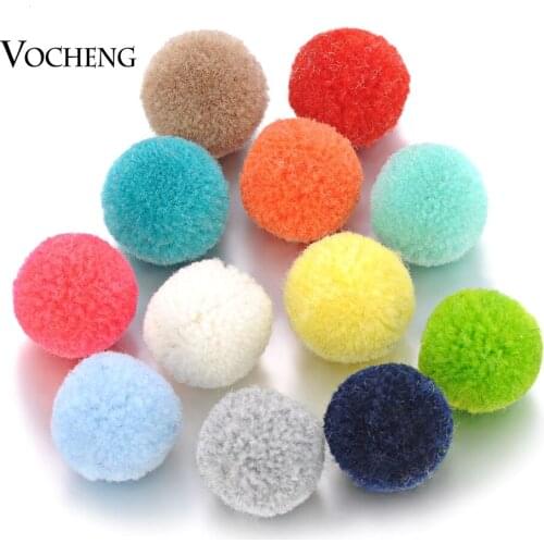 20pcs/lot 16mm Perfume Ball Mix Colors Aromatherapy Essential Oil Pompon Ball for Angel Locket VA-323*20