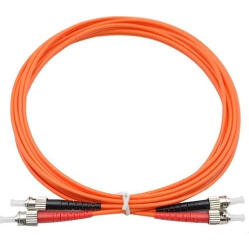 7 Meter ST-ST Fiber Optic Cable MultiMode Duplex Patch Cord OM2 50/125