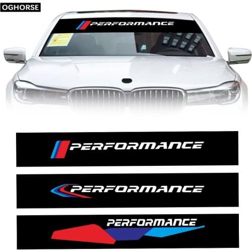 Car Front/Rear Windshield Sticker For BMW E46 E39 E90 E91 E60 E36 E92 E30 E34 E70 E87 Car Styling Decoration Decal Accessories