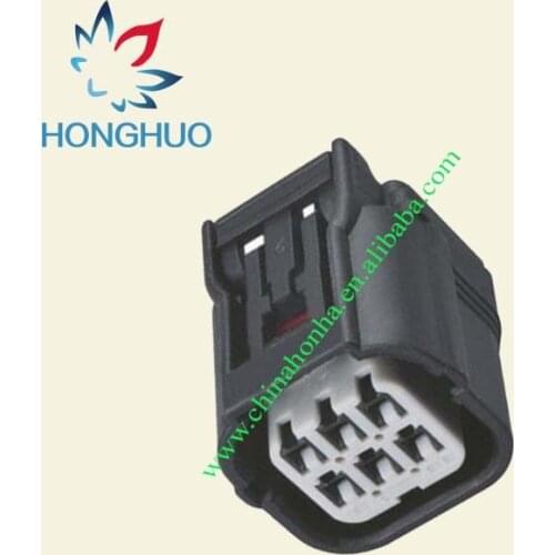 Free shipping 5sets 6pin plastic housing plug auto wiring harness waterproof cable connector 6189-7040