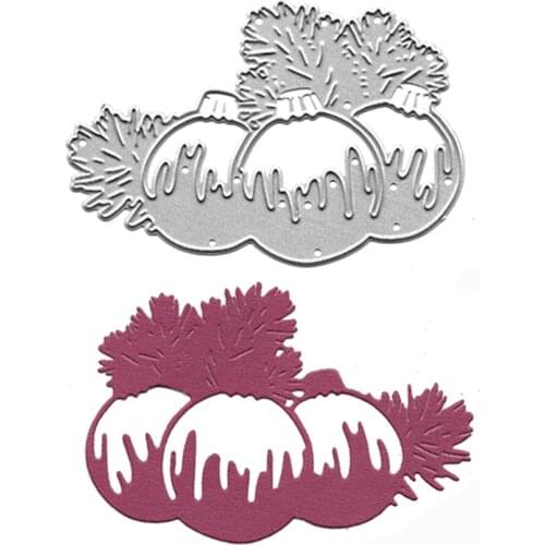 Paper Cutting Dies Hot Sale Fruit Metal Die Embossing Stencils Carbon Steel Dies Cut for Scrapbooking Album Decorative Crafts