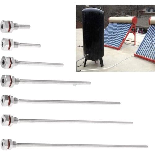 L35-300mm Thermowell Stainless Steel M10X1.5 Thread OD6mm for Temperature Sensor