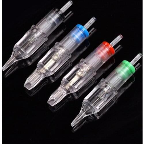 Premium Disposable Semi-Permanent Makeup Tattoo Pen Cartridge Needle 20 Pieces/box RL/RM/M1/RS