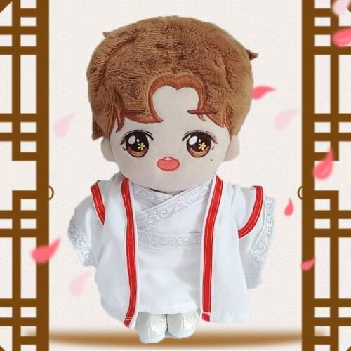 20cm exo doll star doll clothing spot 20cm stuffed doll cute ancient style suit ancient robe doll clothes
