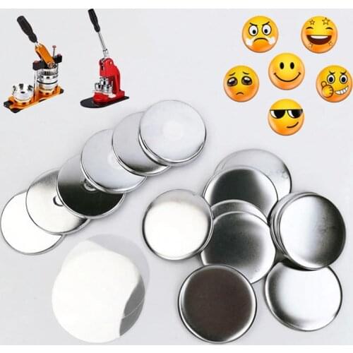 Magnetic Fridge Button Pins Blank Button Badge Parts Maker значки набор 44MM/58MM 50PCS