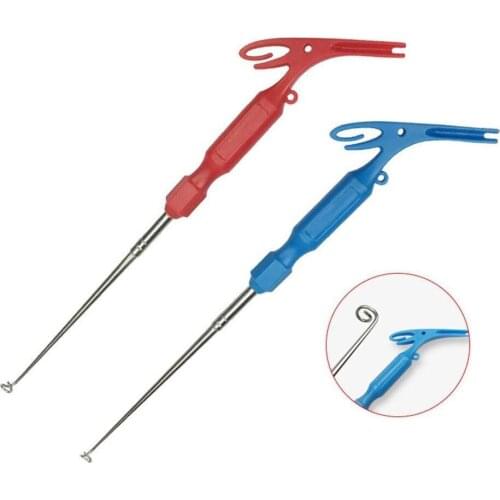 Multifunctional Hook Remover Japanese-style Hook Detacher 3 In 1 Knotting and Decoupling Fishing Tool Tackle Accessory Hot