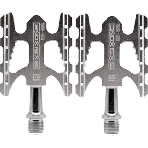SIXSIXONE MG01 Bike Pedal Mountain Bike Folding Bike Road Bike Pedal Ultra Light Aluminum Palin Pedal