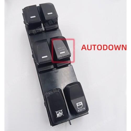 Front left side Window Main Switch button for hyundai Tucson IX35 Door glass lift control switch LH 935702S150 93570-2S150 93570