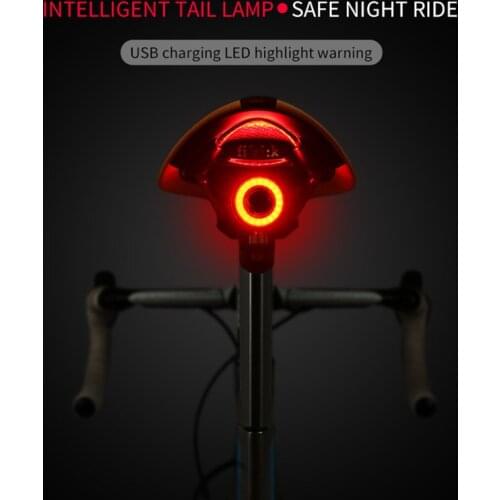 Spot Bicycle Taillight Warning Light Rechargeable USB for Mountain Bike Cycling Outdoor Car Styling