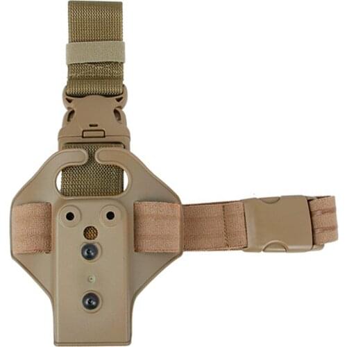 TMC New Tactical Single Strap Holster Panel Leg Mount BK/DE TMC2673