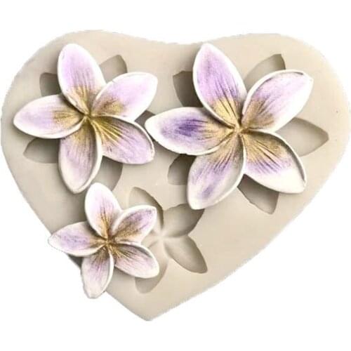 Three-way Flower Liquid Silicone Mold Drop Gypsum Swing Molding Tool