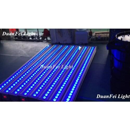 12PCS DJ Disco Outdoor 36*3w RGB Dmx Led Bar Waterproof Wall Washer Light For Wedding Decoration