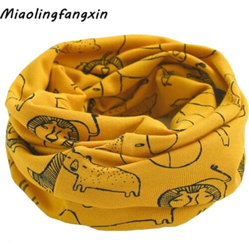 2020 New Fashion Scarf For Children Spring Baby Ring Collar Girls Winter Scarf For Kids Cotton Warm Neckerchief Baby Scarves