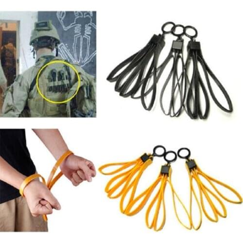 3Pcs/pack TMC Tactical Airsoft Strap hunting Plastic Dummy Restraints Handcuffs